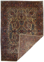 back kerman rug